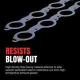 Fel-Pro 90-93 Mazda Miata/88-89 323/91-94 Mercury Capri Exhaust Manifold Gasket Set Fel-Pro Exhaust Gaskets  AXOPROS