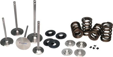 Ferrea Nissan GT-R VR38DETT Dual Spring Kit Ferrea Valve Springs, Retainers  AXOPROS