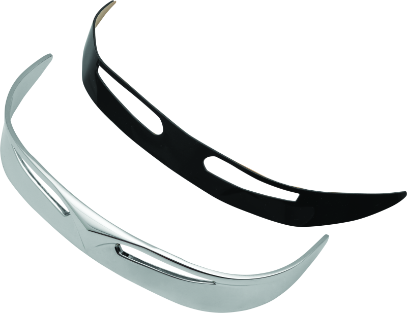 Kuryakyn Fender Tip Front Trailing Edge 90-17 Fat Boy Models Chrome Kuryakyn Exterior Trim  AXOPROS