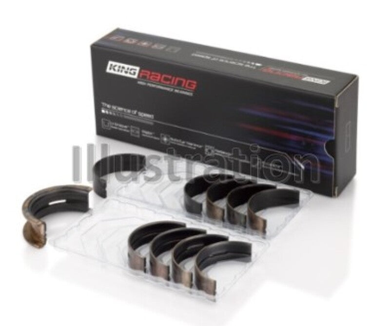 King 07-09 Mazdaspeed 3 L3-VDT MZR DISI (t) Duratec High Performance Main Bearing Set - Size STDX King Engine Bearings Bearings  AXOPROS