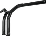 Burly Brand Dominator Raked Bar 10in - Gloss Black Burly Brand Handlebars  AXOPROS