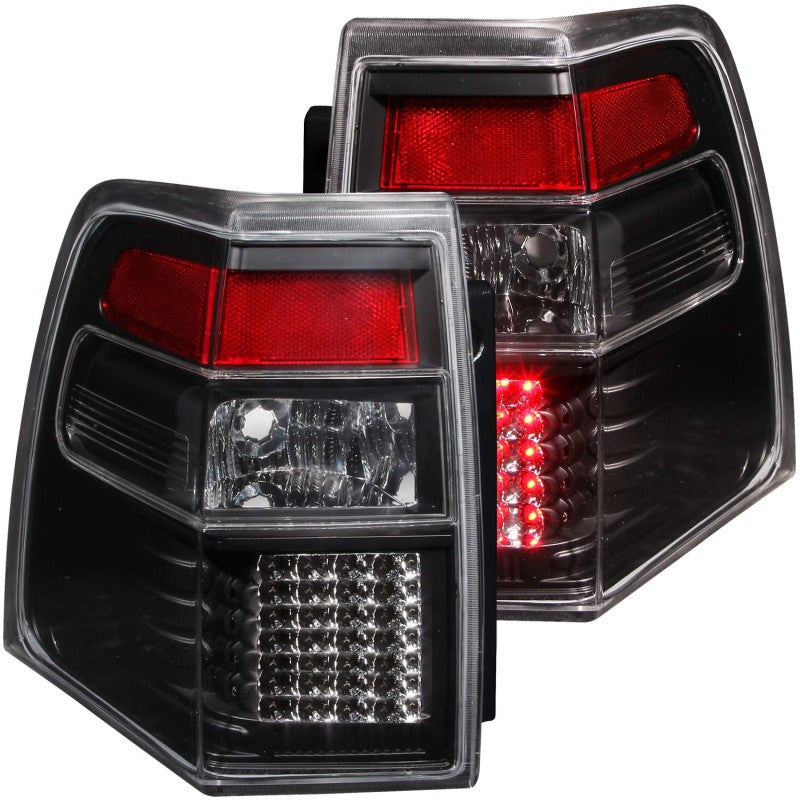 ANZO 2007-2014 Ford Expedition LED Taillights Black ANZO Tail Lights  AXOPROS