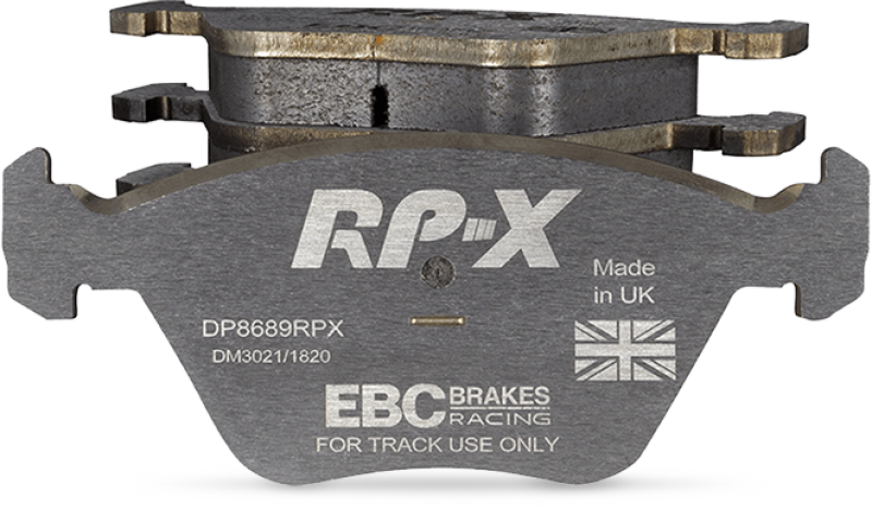 EBC Racing 16-18 BMW M2 3.0L Turbo RP-X Rear Brake Pads EBC Brake Pads - Racing  AXOPROS