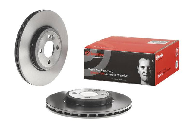Brembo OE Brembo 14-18 Mercedes-Benz CLS63 AMG S/12-15 E63 AMG/14-16 E63 AMG S Front Dual Cast Rotor Brake Rotors - OE aftermarket performance part
