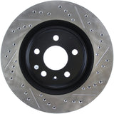 StopTech Slotted & Drilled Sport Brake Rotor Stoptech Brake Rotors - Slot & Drilled  AXOPROS