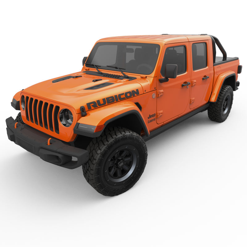 EGR 20-22 Jeep Gladiator RollTrac S-Series Black Powder Coated Sports Bar Jeep Gladiator EGR Headache Racks  AXOPROS