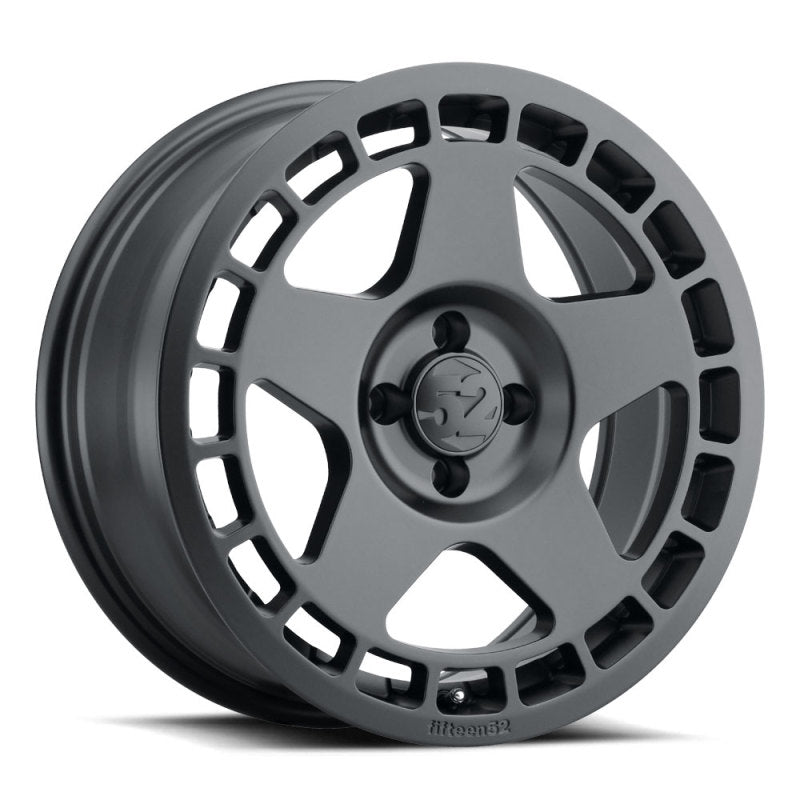 fifteen52 Turbomac 17x7.5 4x108 42mm ET 63.4mm Center Bore Asphalt Black Wheel fifteen52 Wheels - Cast  AXOPROS