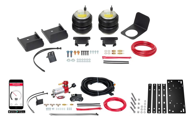 Firestone 19-24 Chevrolet Silverado 1500 2WD/4WD AIO Wireless Ride-Rite All-In-One Kit (W217602888) Firestone Air Suspension Kits  AXOPROS