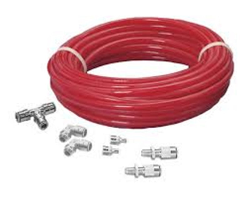 Firestone Air Line Service Kit (.025in. x 18ft. Air Line/Elbow Fittings/Valves) (WR17602012) Firestone Hoses  AXOPROS