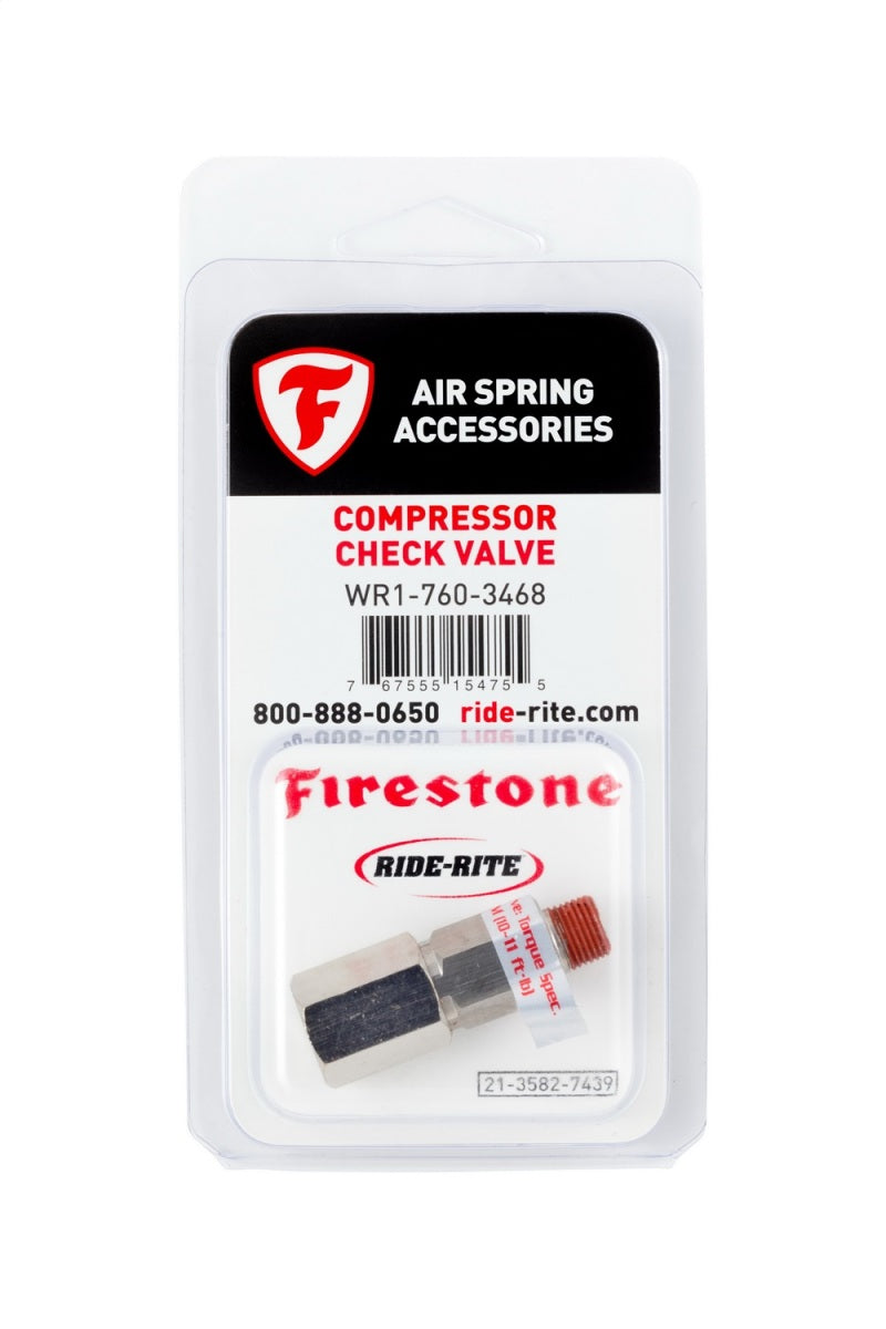 Firestone Air-Rite Air Command Compressor Check Valve 1/8NPT - 1 Pack (WR17603468) Firestone Valves  AXOPROS