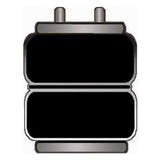 Firestone Ride-Rite Replacement Bellow 268C 5/8CF 1/2PIN BN (W217606766) Firestone Air Springs  AXOPROS