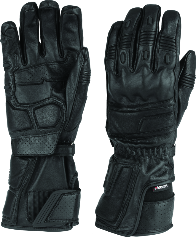 FIRSTGEAR Himalayan Long Gloves Black - Large First Gear Gloves  AXOPROS