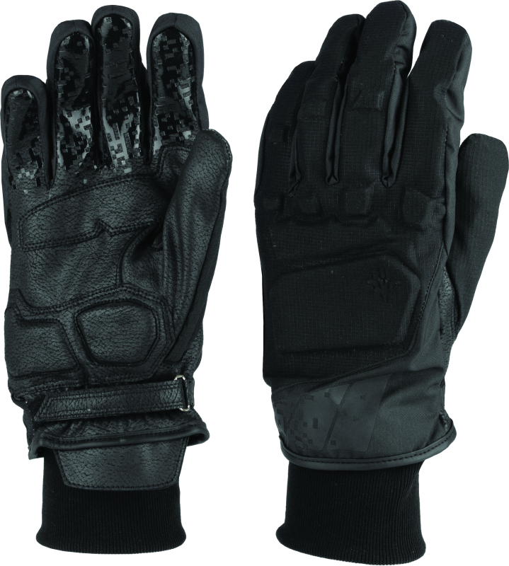 FIRSTGEAR Thermodry Short Gloves Black - Large First Gear Gloves  AXOPROS