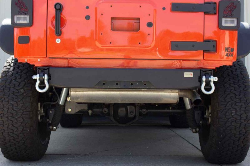 Fishbone Offroad 07-18 JK Wrangler Rubicon and Unlimited Jeep JK Rear D-Ring Frame Mounts Fishbone Offroad Bumper Accessories  AXOPROS