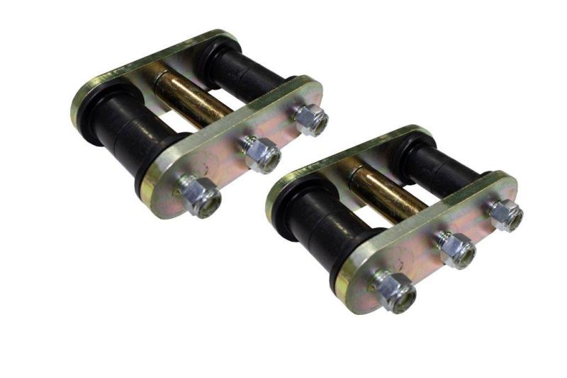 Fishbone Offroad 87-95 Jeep YJ Wrangler Front or Rear Greaseable Shackles Fishbone Offroad Shackle Kits  AXOPROS