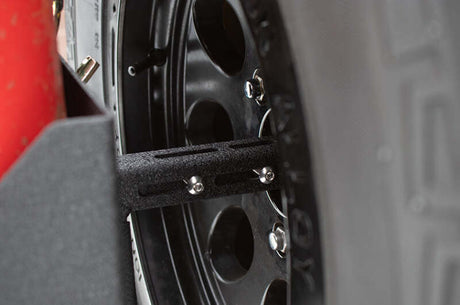 Fishbone Offroad Spare Tire Jerry Can Mount Fishbone Offroad Truck Bed Rack  AXOPROS