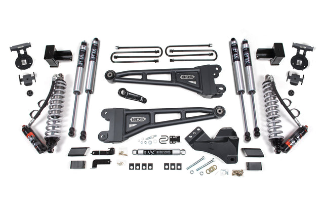 5 Inch Lift Kit W/ Radius Arm - FOX 2.5 Coil-Over Conversion - Performance Elite - Ford F250/F350 Super Duty (23-24) 4WD - Diesel BDS Suspension Suspension Lift Kit  AXOPROS