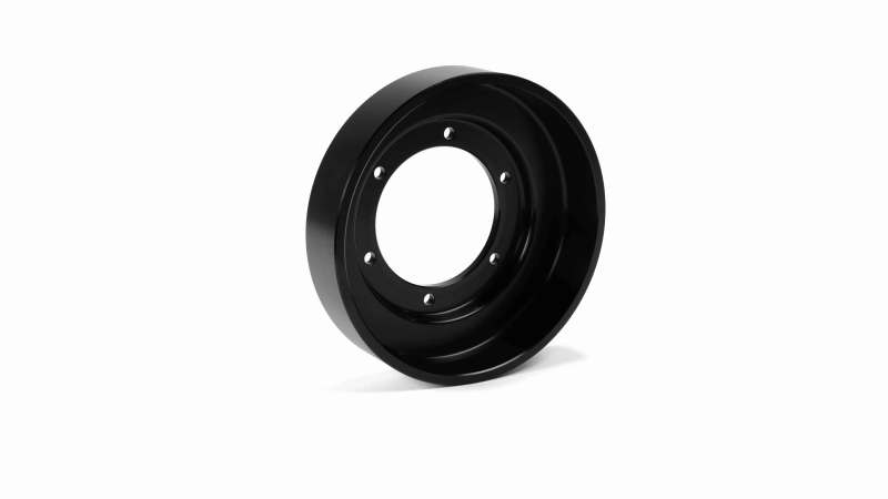Fleece Performance 03-12 Dodge 2500/3500 Cummins Fan Drive Pulley (Black Finish) Fleece Performance Pulleys - Crank, Underdrive  AXOPROS