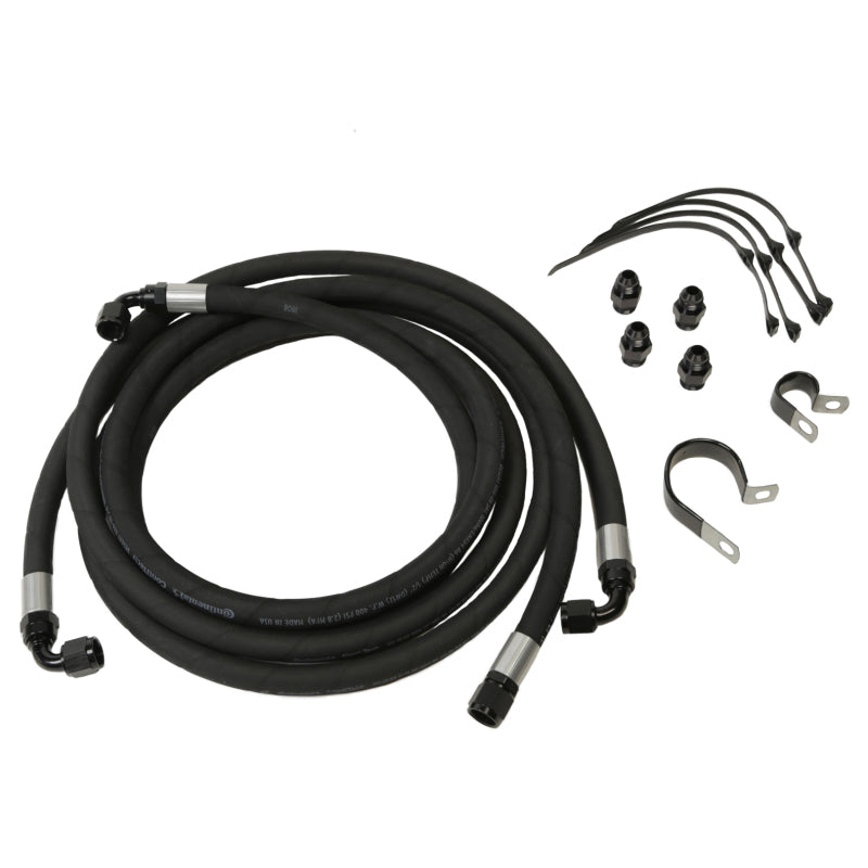 Fleece Performance 10-12 Cummins w/ 68RE Replacement Transmission Line Kit Fleece Performance Oil Line Kits  AXOPROS