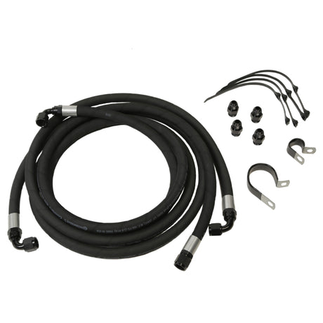 Fleece Performance 10-12 Cummins w/ 68RE Replacement Transmission Line Kit Fleece Performance Oil Line Kits  AXOPROS