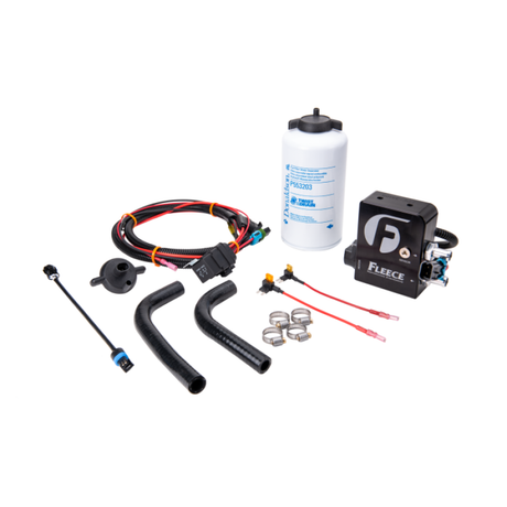 Fleece Performance 11-16 GM 2500/3500 Duramax Auxiliary Heated Fuel Filter Kit Fleece Performance Fuel Filters  AXOPROS