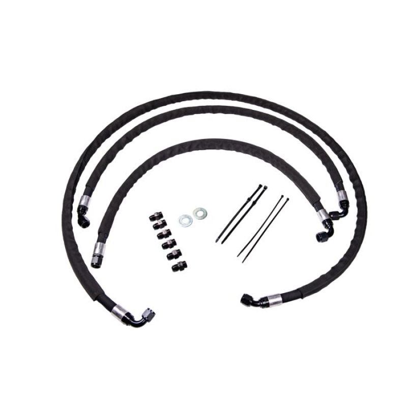 Fleece Performance 17-19 GM Duramax 2500/3500 Heavy Duty Transmission Cooler lines Fleece Performance Oil Line Kits  AXOPROS
