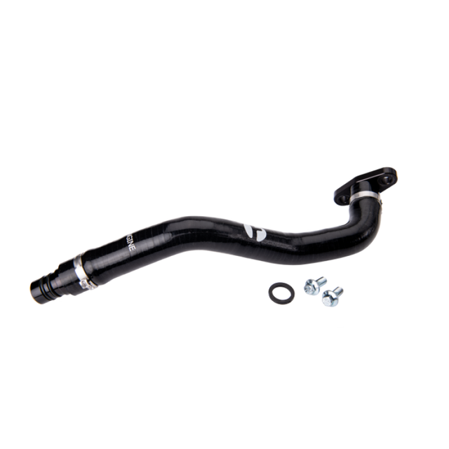 Fleece Performance 19-22 Dodge 2500/3500 6.7L Cummins Turbo Drain Tube Kit Fleece Performance Oil Line Kits  AXOPROS