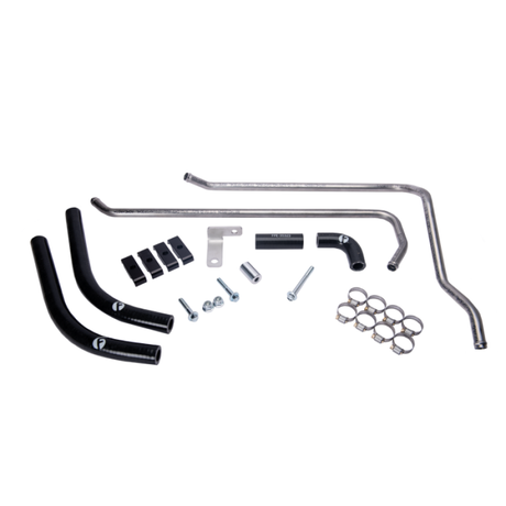 Fleece Performance 89-98 Dodge 2500/3500 5.9L 12V Cummins Replacement Heater Core Line Kit Fleece Performance Hoses  AXOPROS