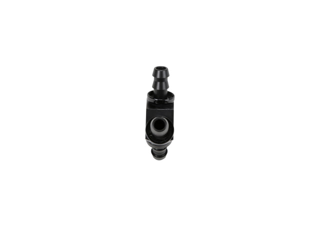 Fleece Performance Universal 3/8in Aluminum Y Barbed Fitting (For -6 Pushlock Hose) - Black Anodized Fleece Performance Fittings  AXOPROS