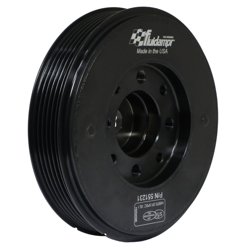 Fluidampr 08.5+ VW Golf TSi/08-13.5 Passat TSi/08.5+ Audi TT TSi Steel Internally Balanced Damper Fluidampr Crankshaft Dampers  AXOPROS