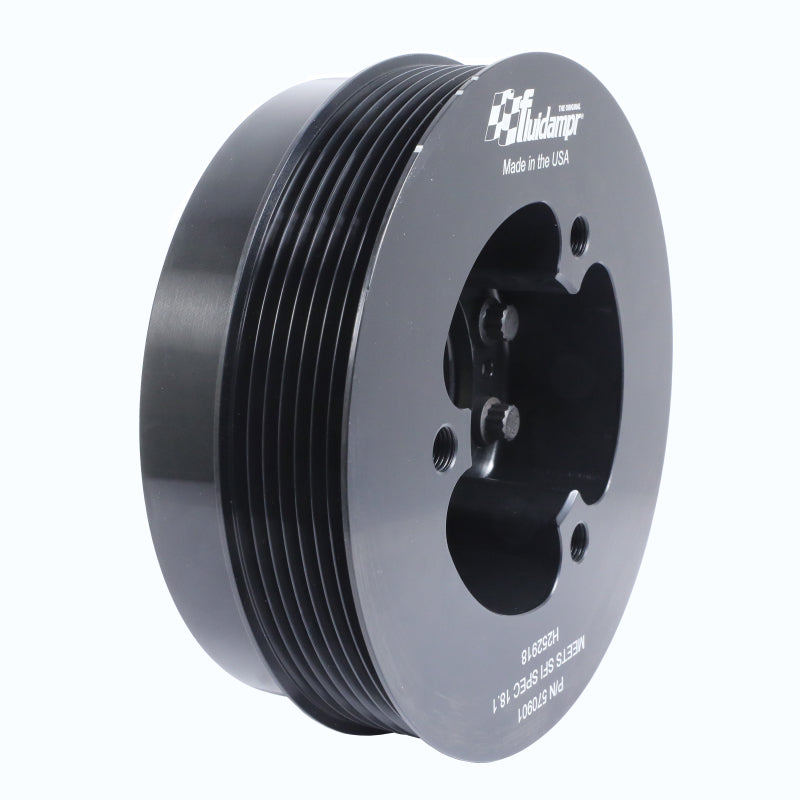 Fluidampr 09-21 Nissan GT-R R35 VR38DETT Steel Internally Balanced Damper Fluidampr Crankshaft Dampers  AXOPROS