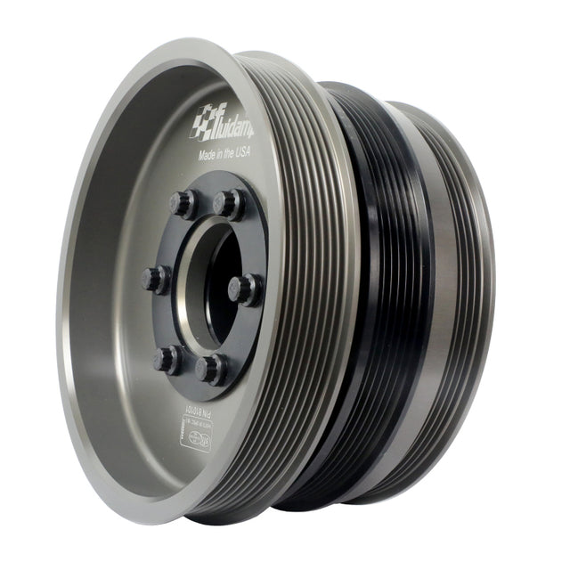 Fluidampr 12-15 Chevrolet Camaro ZL1 6.2L LSA Supercharged Steel Internally Balanced Damper Fluidampr Crankshaft Dampers  AXOPROS