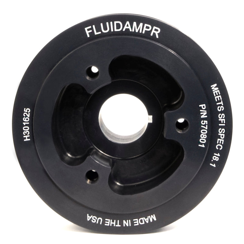 Fluidampr 92-10 Toyota 1UZ-FE/2UZ-FE/3UZ-FE SOHC/DOHC Steel Internally Balanced Damper Fluidampr Crankshaft Dampers  AXOPROS