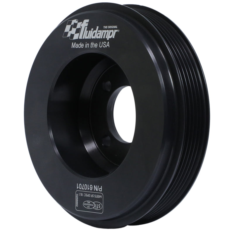 Fluidampr Mitsubishi EVO 8 / 9 Steel Internally Balanced Damper Fluidampr Crankshaft Dampers  AXOPROS