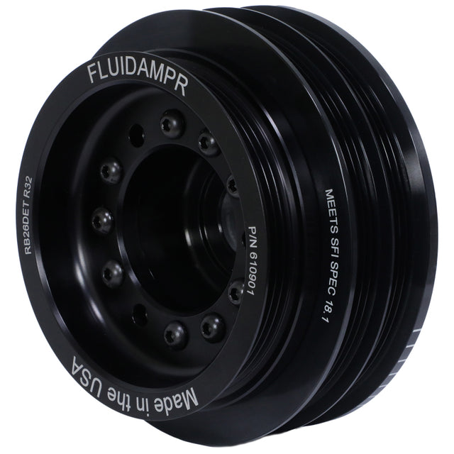 Fluidampr Nissan RB26DET Phase-1 BNR32 GT-R Steel Internally Balanced Damper Fluidampr Crankshaft Dampers  AXOPROS