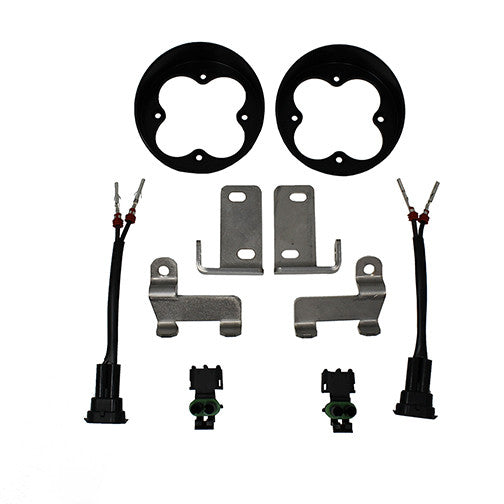 Fog Pocket Light Mount Kit For Squadron-R Lights Baja Designs Fog Light Mount Kit  AXOPROS