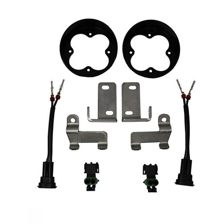 Fog Pocket Light Mount Kit For Squadron-R Lights Baja Designs Fog Light Mount Kit  AXOPROS