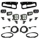 Ford Bronco S2 SAE “Pro” Fog Pocket Light Kit Baja Designs Fog Light Kit  AXOPROS
