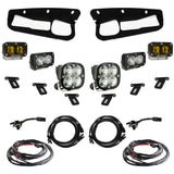 Ford Bronco S2 SAE “Pro” Fog Pocket Light Kit Baja Designs Fog Light Kit  AXOPROS