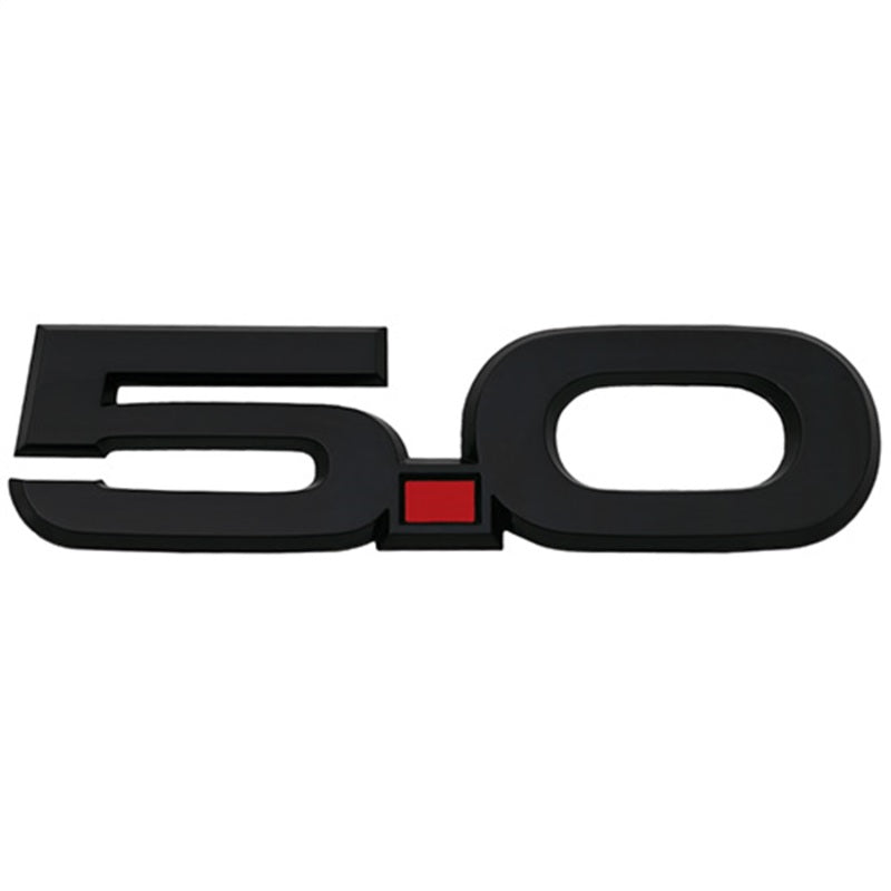 Ford Racing 15-17 Ford Mustang 5.0L Fender Emblem Black Ford Racing Other Body Components  AXOPROS