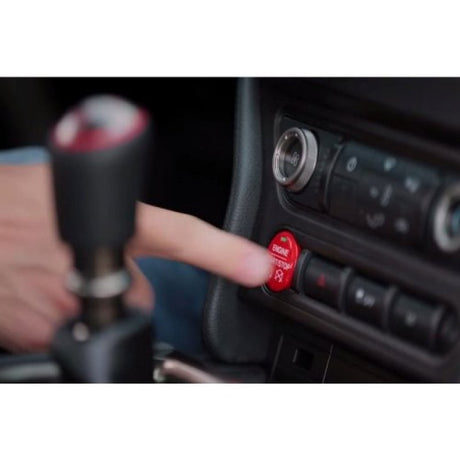 Ford Racing 15-17 Mustang Red Starter Button Installation Kit Ford Racing Starters  AXOPROS