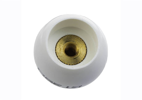 Ford Racing 15-19 Mustang GT350 White 6-Speed Shift Knob Ford Racing Shift Knobs  AXOPROS