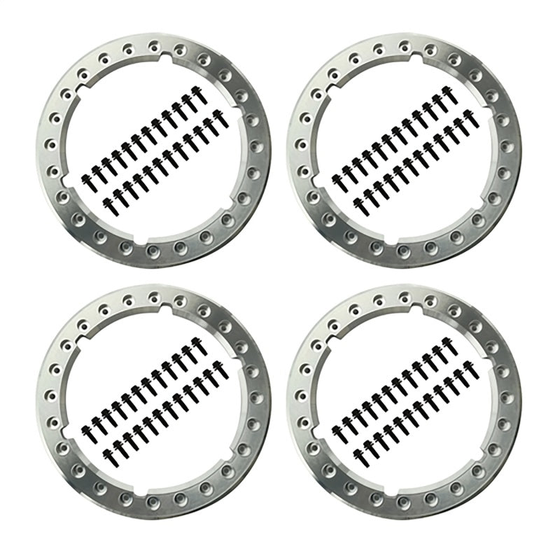 Ford Racing 17-18 / 21 F-150 Raptor (w/35in Tire) Functional Bead Lock Ring Kit - Style 1 Ford Racing Wheel Accessories  AXOPROS