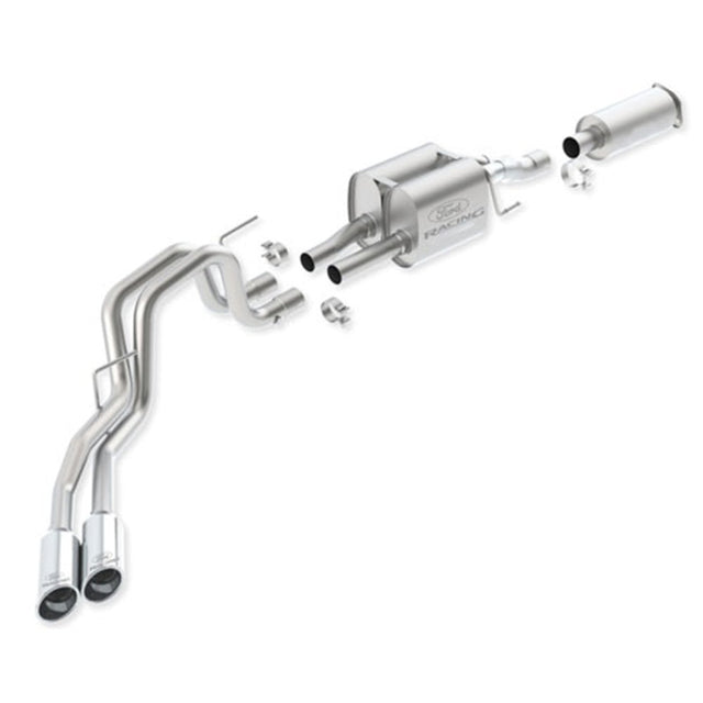 Ford Racing 2011-2014 F-150 SVT Raptor 6.2L Cat-Back Touring Exhaust System 145-inch WB Ford Racing Catback  AXOPROS