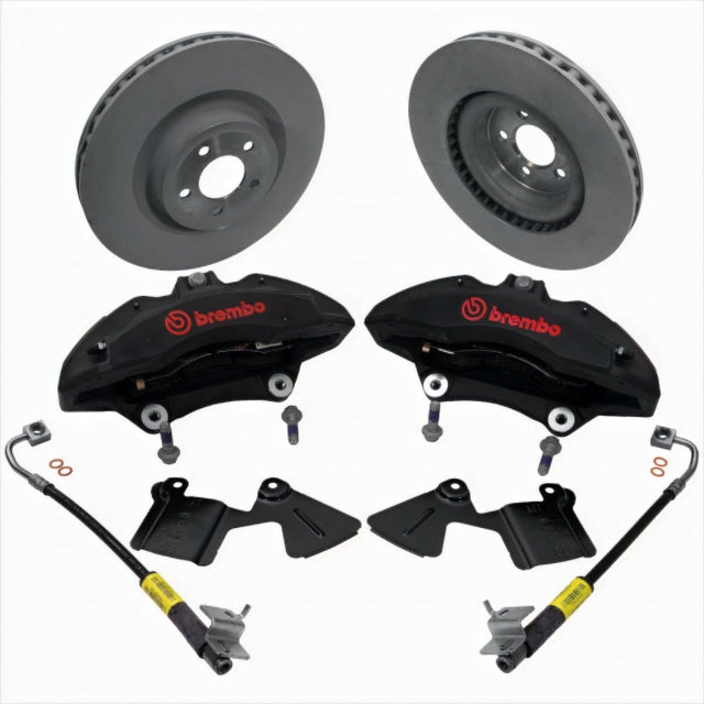Ford Racing 2015-2016 Mustang Performance Pack 6 Piston Front Brake Upgrade Kit Ford Racing Big Brake Kits  AXOPROS
