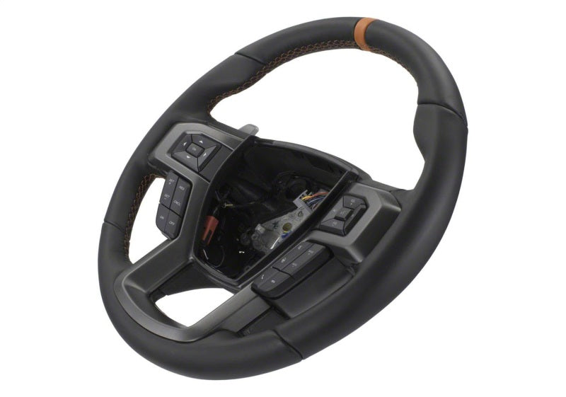 Ford Racing 2015-2017 F-150 Raptor Performance Steering Wheel Kit - Orange Sightline Ford Racing Steering Wheels  AXOPROS