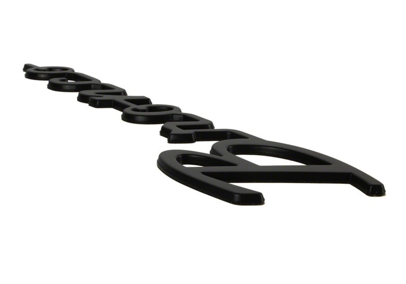 Ford Racing 2021+ Bronco Classic Script Fender Badges - Matte Black (Pair) Ford Racing Other Body Components  AXOPROS