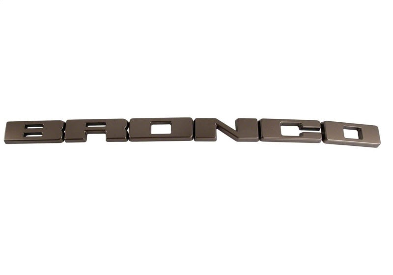 Ford Racing 2021+ Bronco Grille Lettering Overlay Kit - Bronze Ford Racing Other Body Components  AXOPROS
