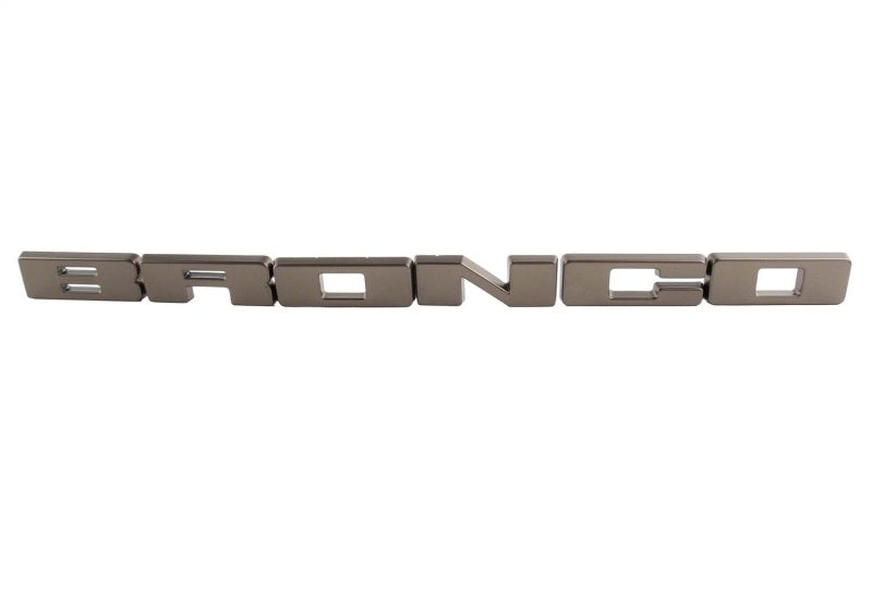 Ford Racing 2021+ Bronco Grille Lettering Overlay Kit - Bronze Ford Racing Other Body Components  AXOPROS