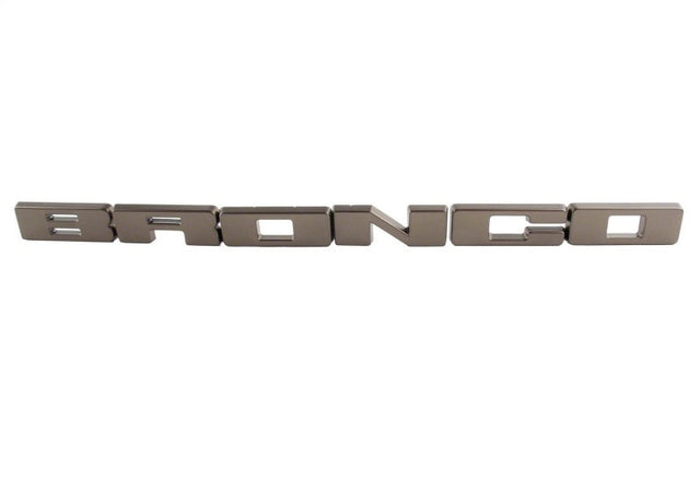 Ford Racing 2021+ Bronco Grille Lettering Overlay Kit - Bronze Ford Racing Other Body Components  AXOPROS